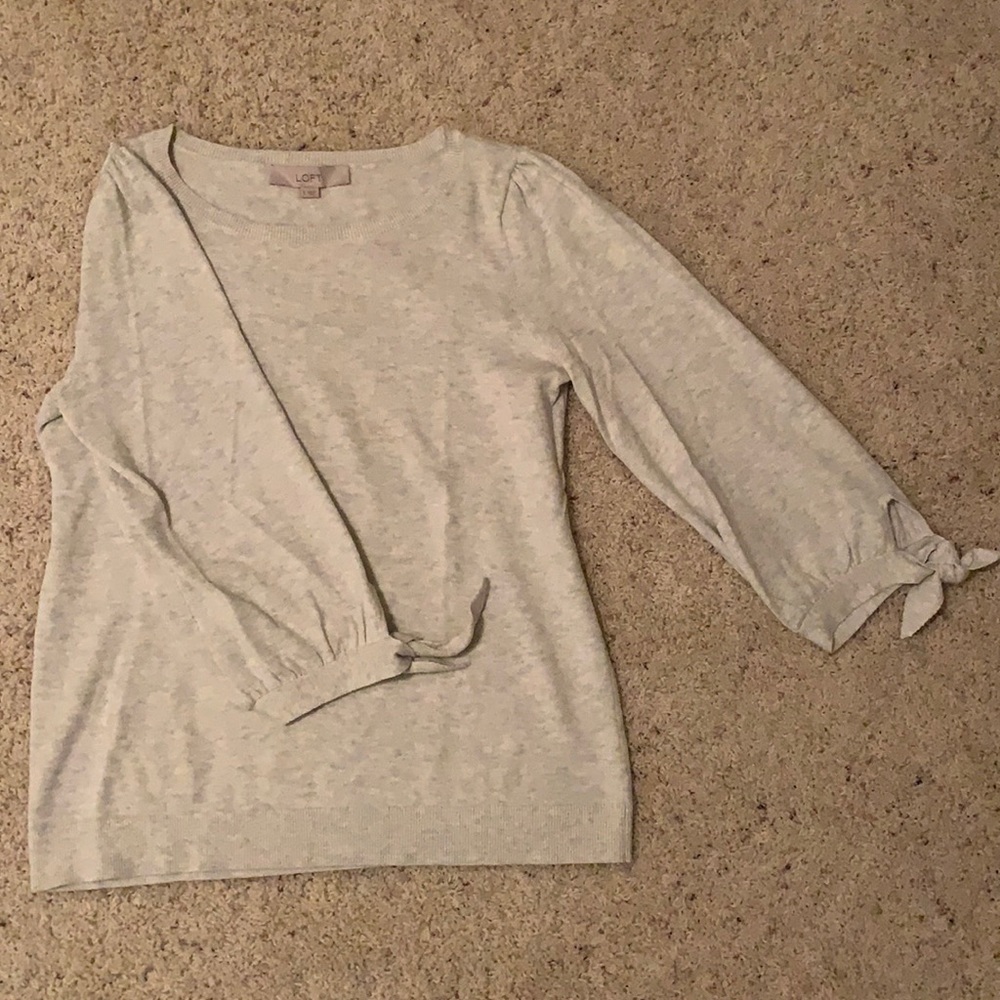 Loft grey sweater